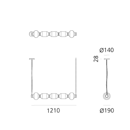 Artemide - Alambicco Orizzontale APP Compatibile